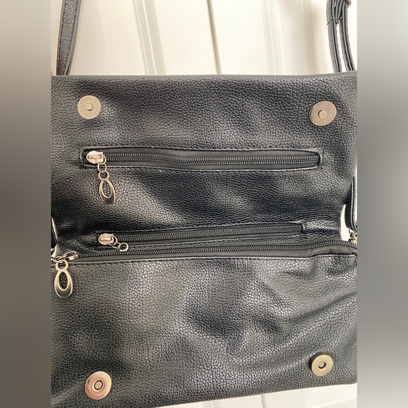 BLACK CLUCTH/ CTOSS BODY BAG - Picture 4 of 8